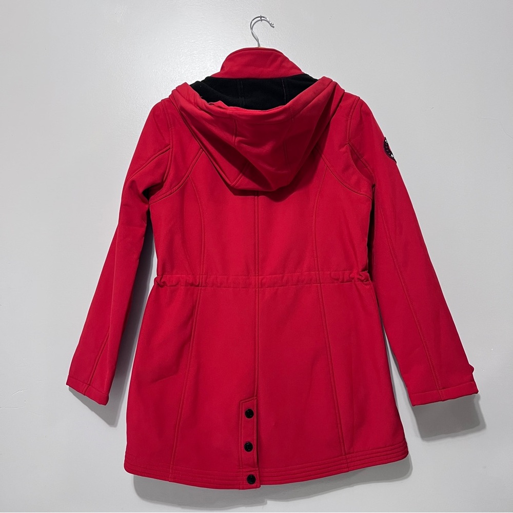 Canada Weather Gear Waterproof Hooded Red Jacket Size Small Outdoor Hiking - Picture 3 of 11
